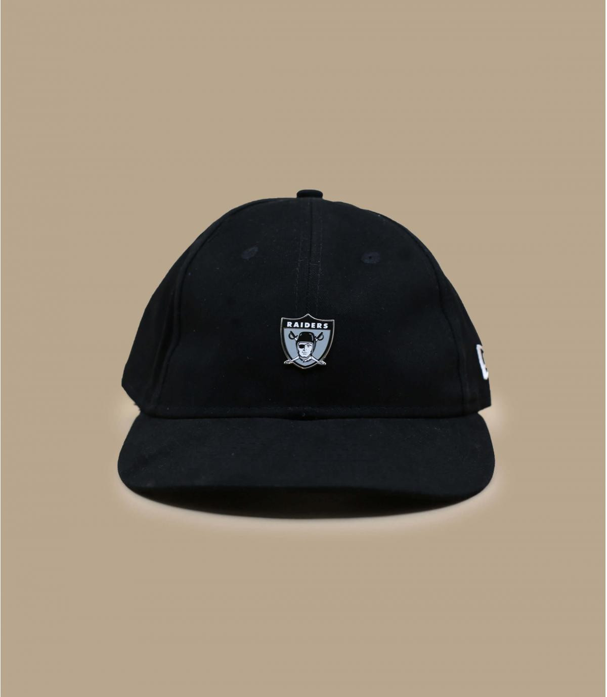 Snapback Raiders NFL Badge black New Era